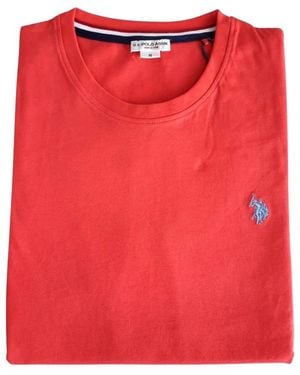 U.S. POLO ASSN. T-Shirts - Red