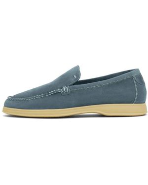 BOGGI Aria Wildleder Loafers - Blau