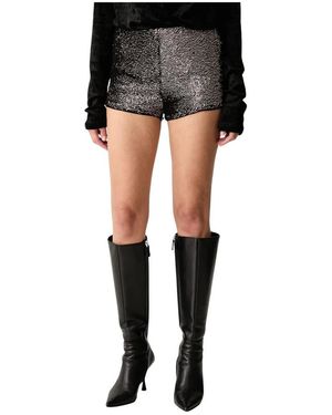 Patrizia Pepe Short Shorts - Negro