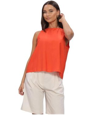 co'couture Tops ,Oranje ,Auracc Top - Rood
