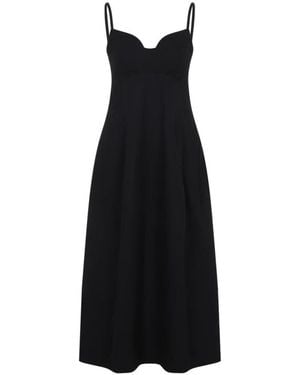 Co. Midi Dresses - Black