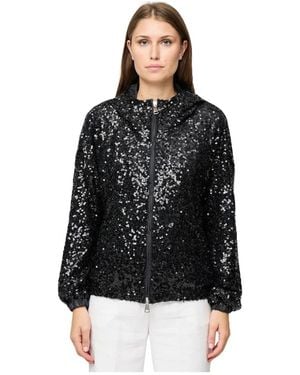 Ermanno Scervino Light Jackets - Black