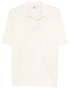 Altea Tops ,Korte Mouw Trui Zonder Knopen - Wit