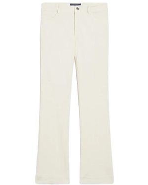 Max Mara Wide Trousers - White