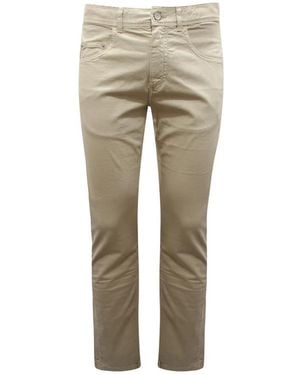 Fred Perry Slim-Fit Pants - Natural