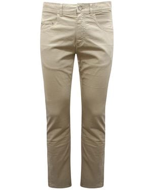 Fred Perry Slim-Fit Trousers - Natural