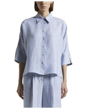 Peserico Shirts - Blu
