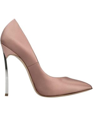Casadei Schoenen ,Leer Leren Blad Sandalen - Roze
