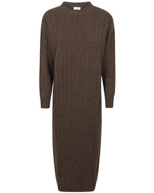Peserico Knitted Dresses - Marrón
