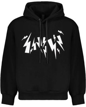 Neil Barrett Hoodies - Black
