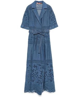 Ermanno Scervino Maxi Dresses - Azul