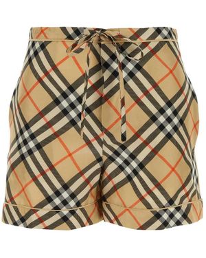 Burberry Casual Shorts - Metallic