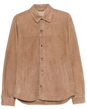 Boglioli Leather Jackets - Natural
