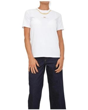Elisabetta Franchi T-Shirts - Azul