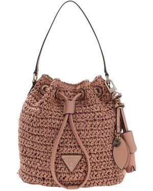 Guess Bucket Bags - Brown