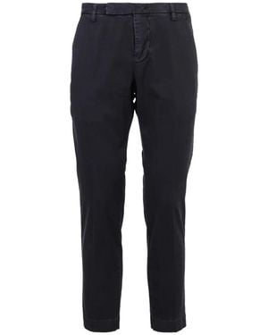 Entre Amis Slim-Fit Trousers - Blue