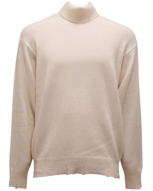 Amaranto Round-Neck Knitwear - Blanco