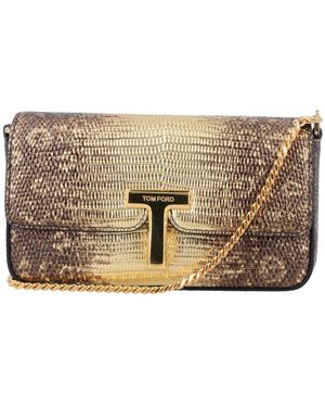 Tom Ford Cross Body Bags - Metallizzato