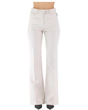 Courreges Bootcut Hose Twill 70's - Grau