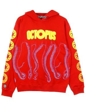 Octopus Hoodies - Red