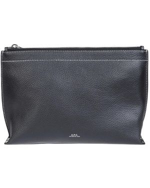 A.P.C. Clutches - Blauw