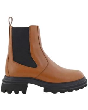 Hogan Chelsea Boots - Brown