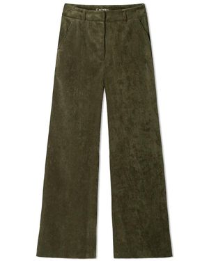 Cambio Wide Trousers - Green
