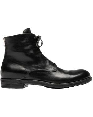 Officine Creative Lace-Up Boots - Black