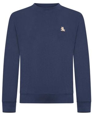 Maison Kitsuné Sweatshirts - Blue