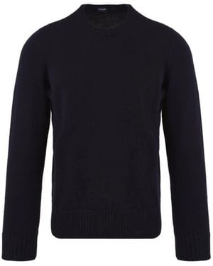 Drumohr Round-Neck Knitwear - Blu