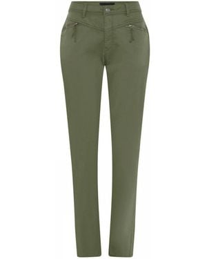Cro Slim-Fit Trousers - Green