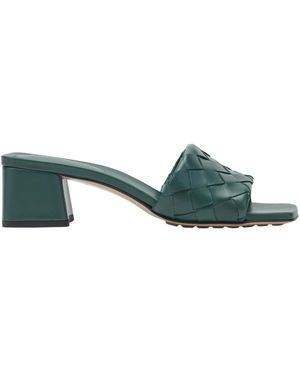 Bottega Veneta Parco Mule - Grün
