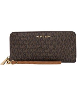 Michael Kors Large Logo Continental Wallet - Bruin