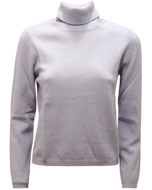 Kangra Kaschmir Rollkragenpullover Made - Grau