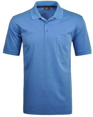 RAGMAN Bequemes Polo Shirt Für Den Alltag - Blau
