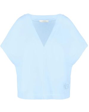 Hèst Tops ,Blauw ,Katoen Gabriela Top