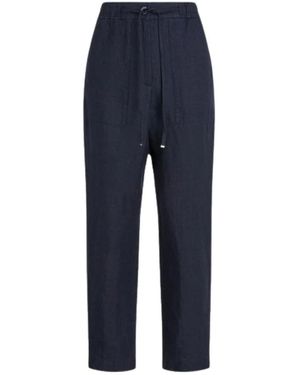 Tommy Hilfiger Straight Trousers - Blue