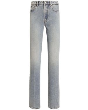 Dolce & Gabbana Straight Jeans - Gris