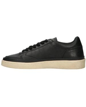 GHŌUD Leren Sneaker - Zwart