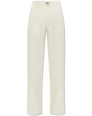 Ferragamo Wide Pants - White