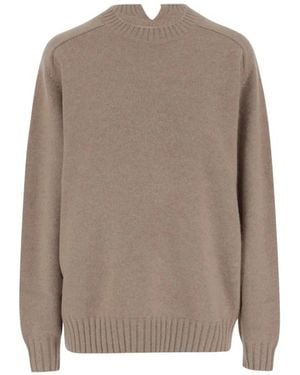 Carven Rundhals-Pullover - Braun
