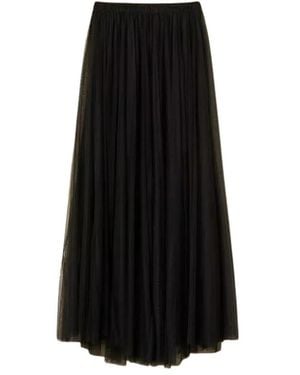 Twinset Rokken ,Zwart ,Tule Lange Tule Rok