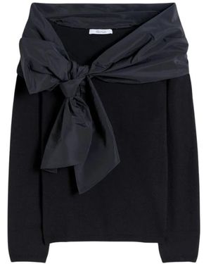 Max Mara Truien & Vesten ,Zwart ,Long Truien