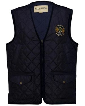 Valentino Garavani Waistcoats - Blue