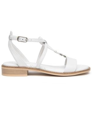 Nero Giardini Flat Sandals - Blanc