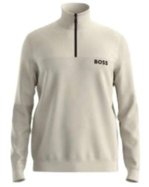 BOSS Turtleneck Trui - Grijs