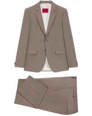 HUGO Arti-Hesten Extra Slim Fit Anzug - Braun