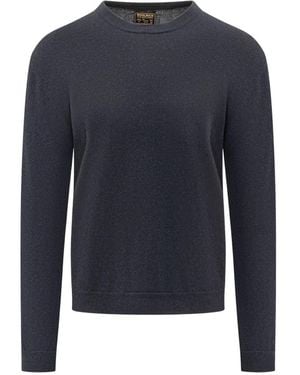 Woolrich Round-Neck Knitwear - Blu