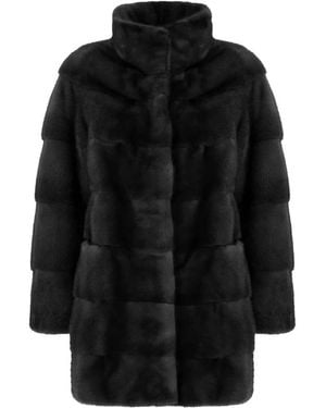 OLIVIA V. Faux Fur & Shearling Jackets - Negro