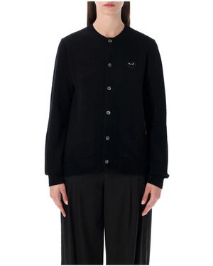 COMME DES GARÇONS PLAY Cardigans - Black